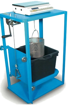 Wire Basket and Pycnometer